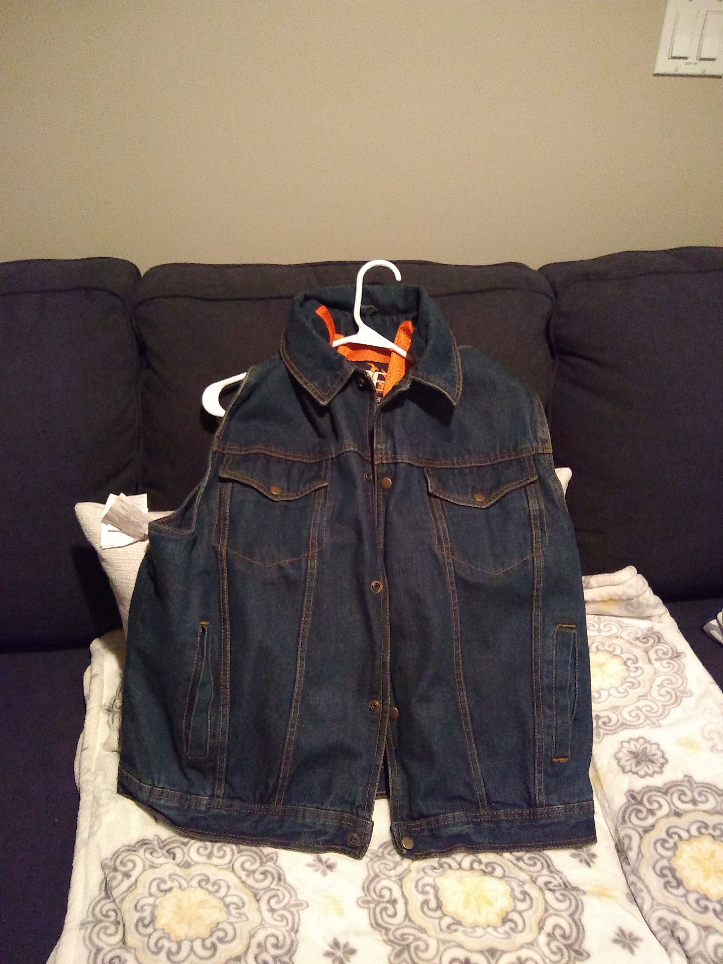 Vest motorcycle jacket