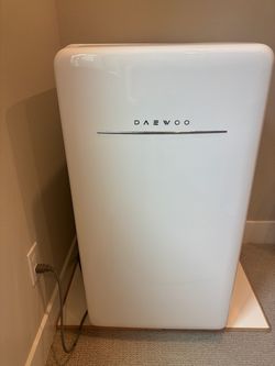 White Mini Fridge - $175