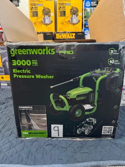 Greenworks Pro 3000 PSI Electric Pressure Washer