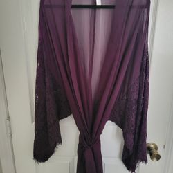 Cacique Lane Bryant Kimono Robe
