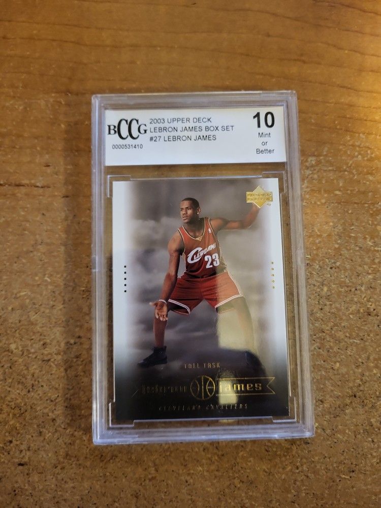 LeBron James must have "COLLECTERS ITEMS"
