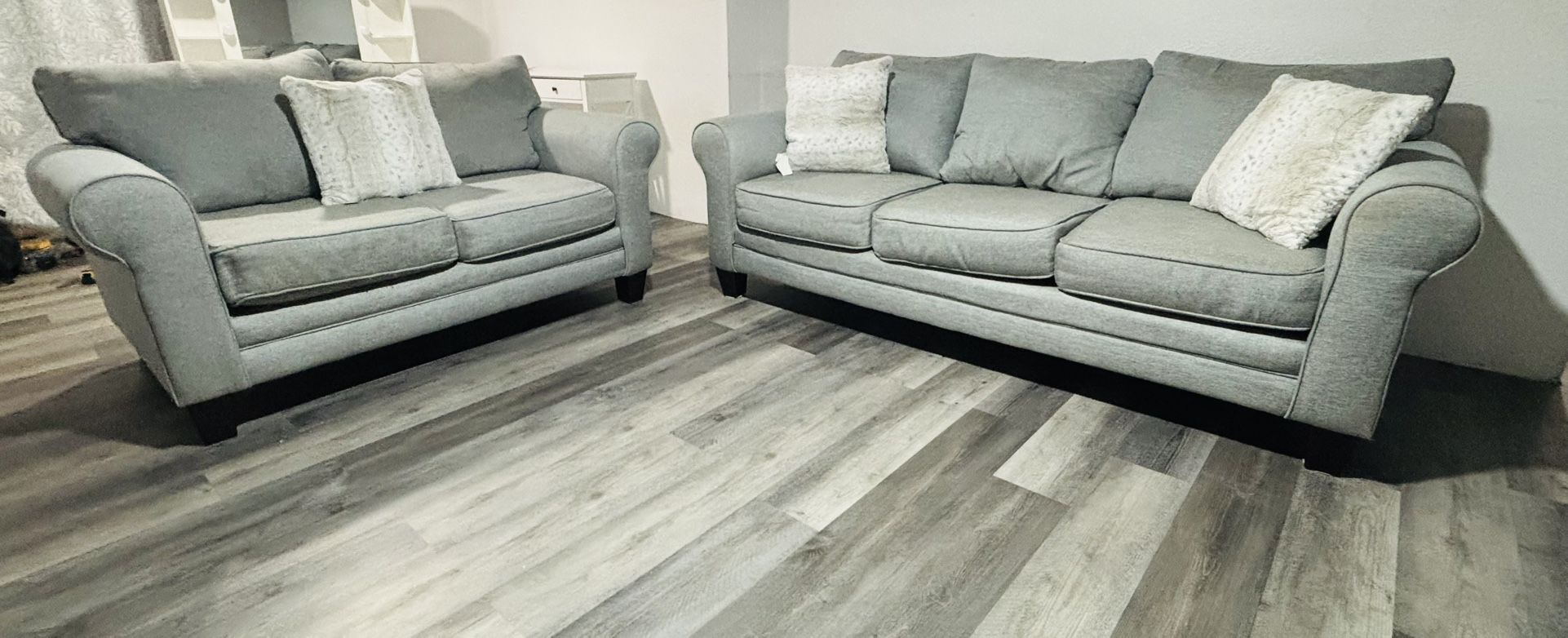 Couch Set Grey