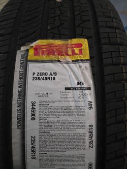 Brand new pirelli tires