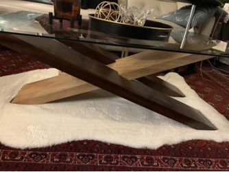 Glass Top Coffee Table