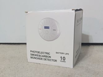 Photoelectric Smoke & Carbon Monoxide Detector