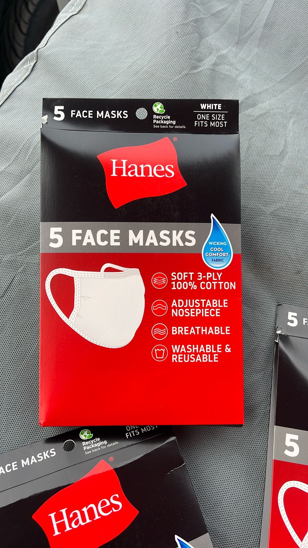 Hanes Face Masks 