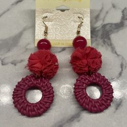 ✔️ Flower Dangle Earrings