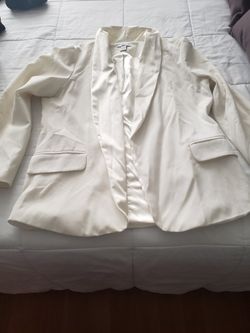 Ivory blazer