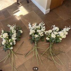 Artificial White Flowers 