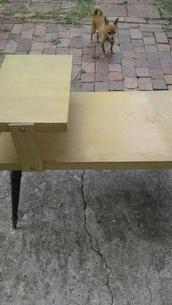 Vintage light weight table