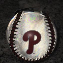 Rare Holographic Philadelphia Phillies Official MLB Franklin Baseball - Keepsake