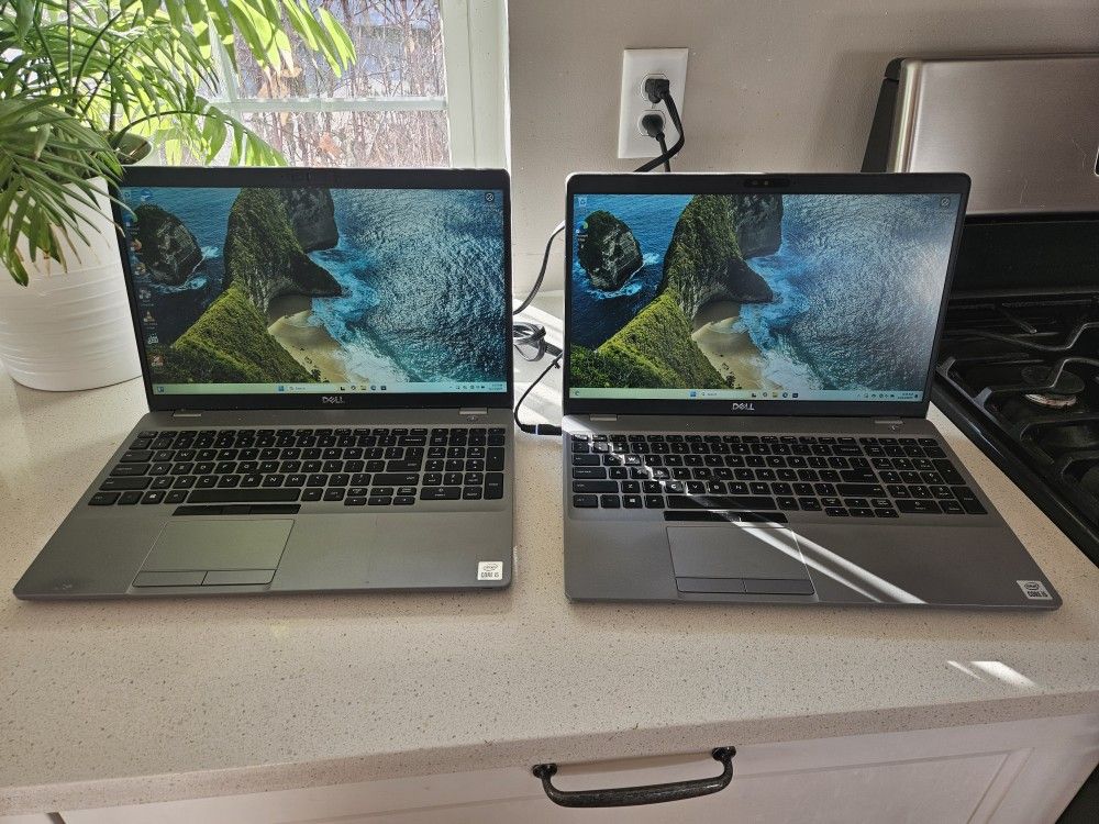 Two Dell Latitude 5510 Laptops