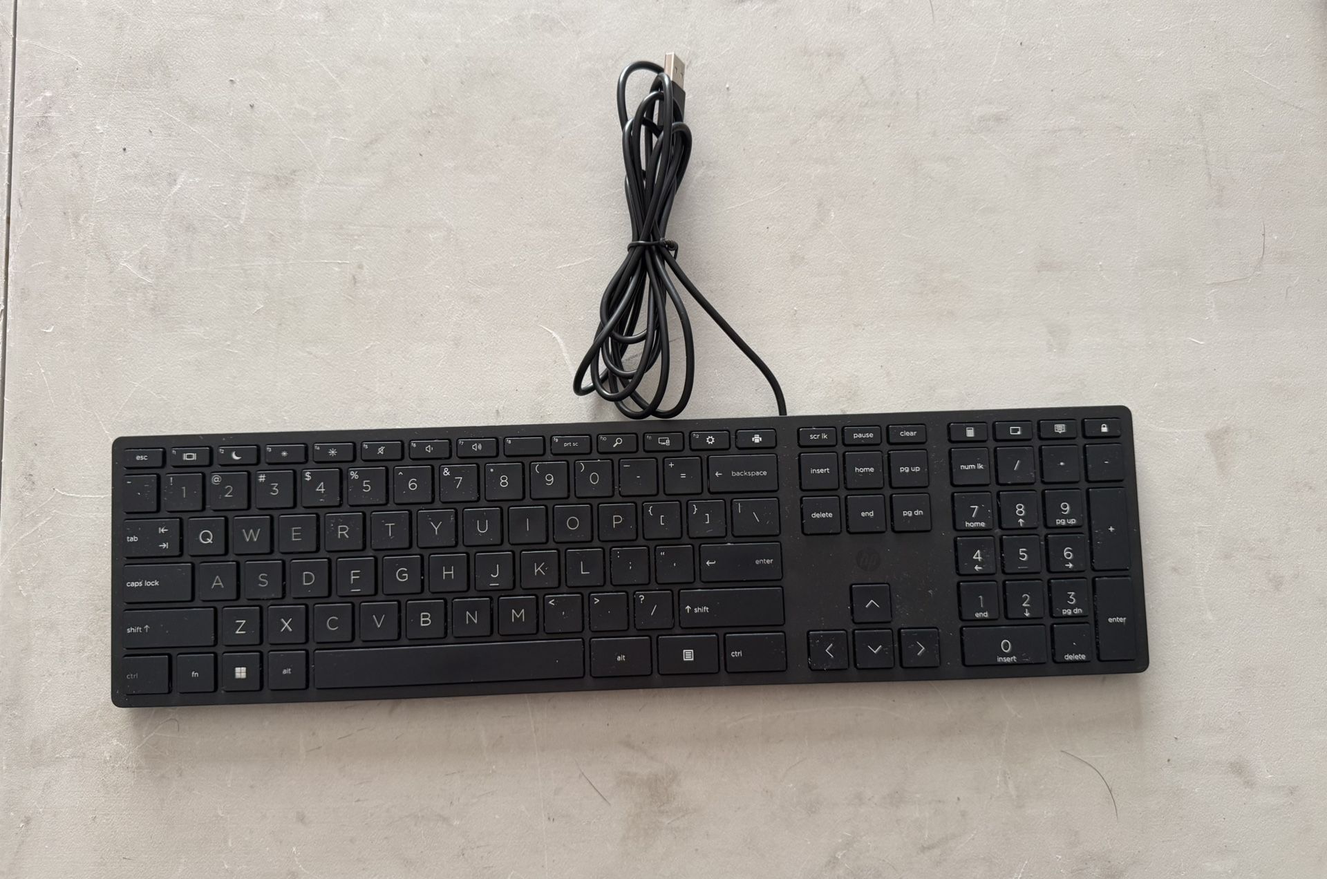HP Wired Desktop 320K Keyboard