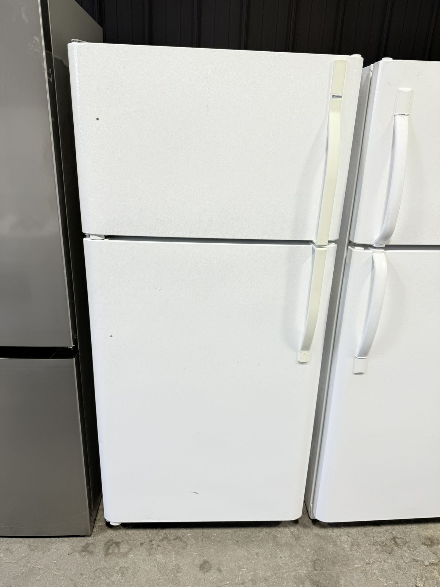 Kenmore white top and bottom refrigerator