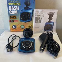 PILOT DASH CAM  1080P AND SD  8GB CARD