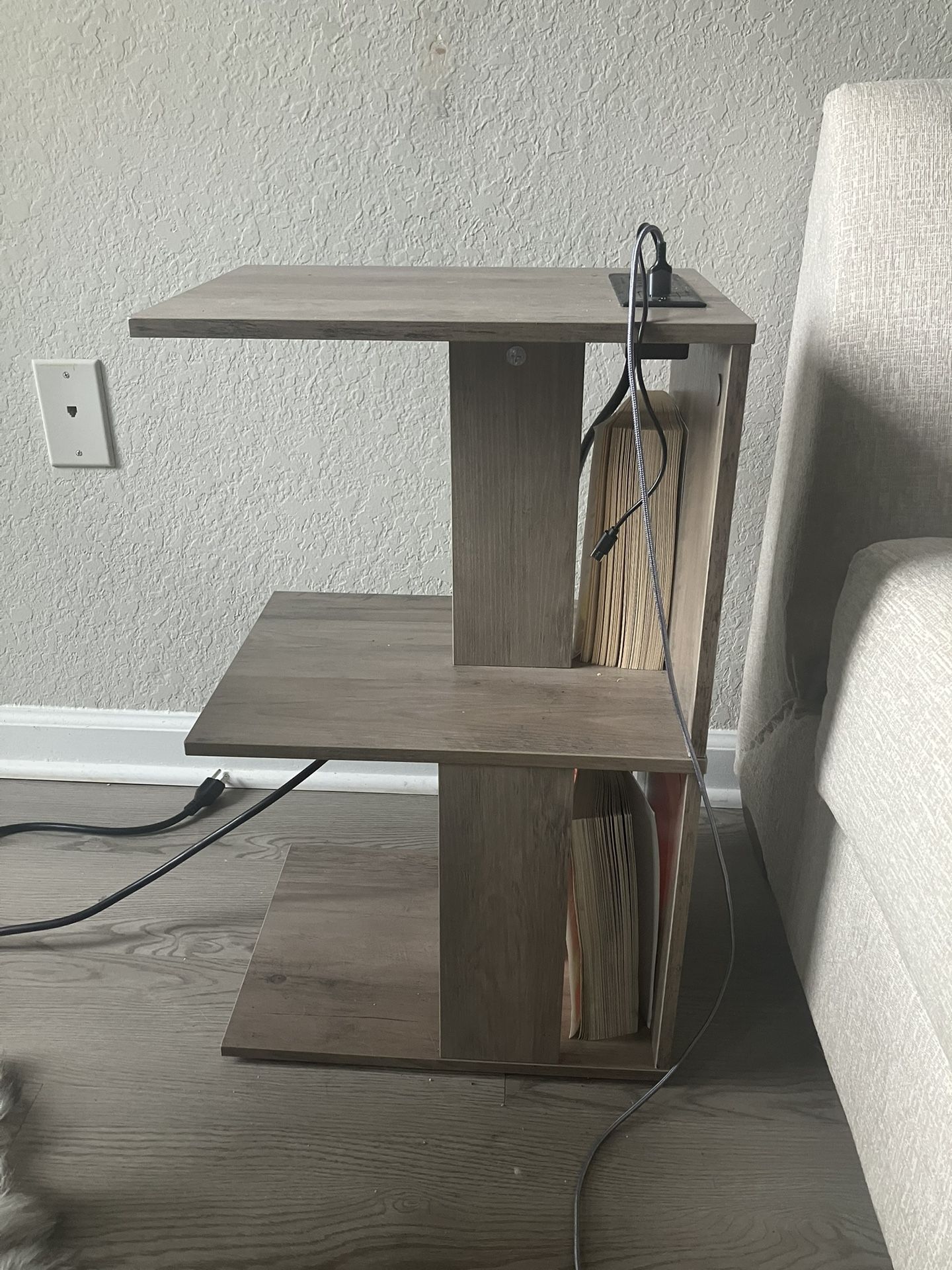 Charging End Table
