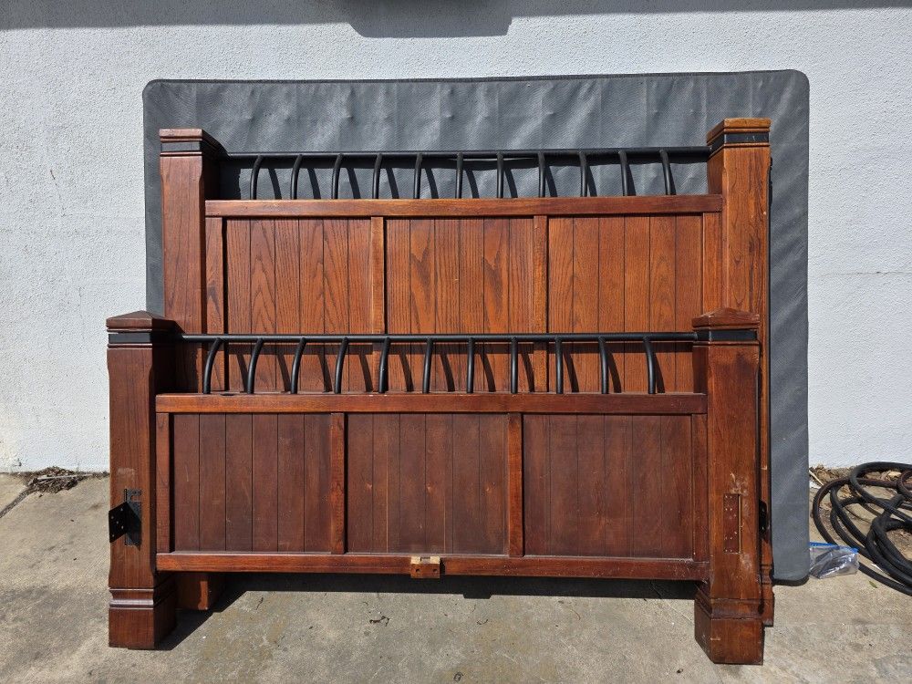 Complete Queen Size Bed Frame