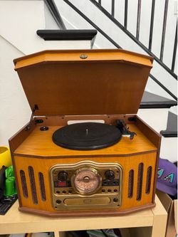 Record + CD player