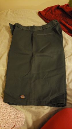 Dickies shorts , size 34 , gray & black new just took of tags.