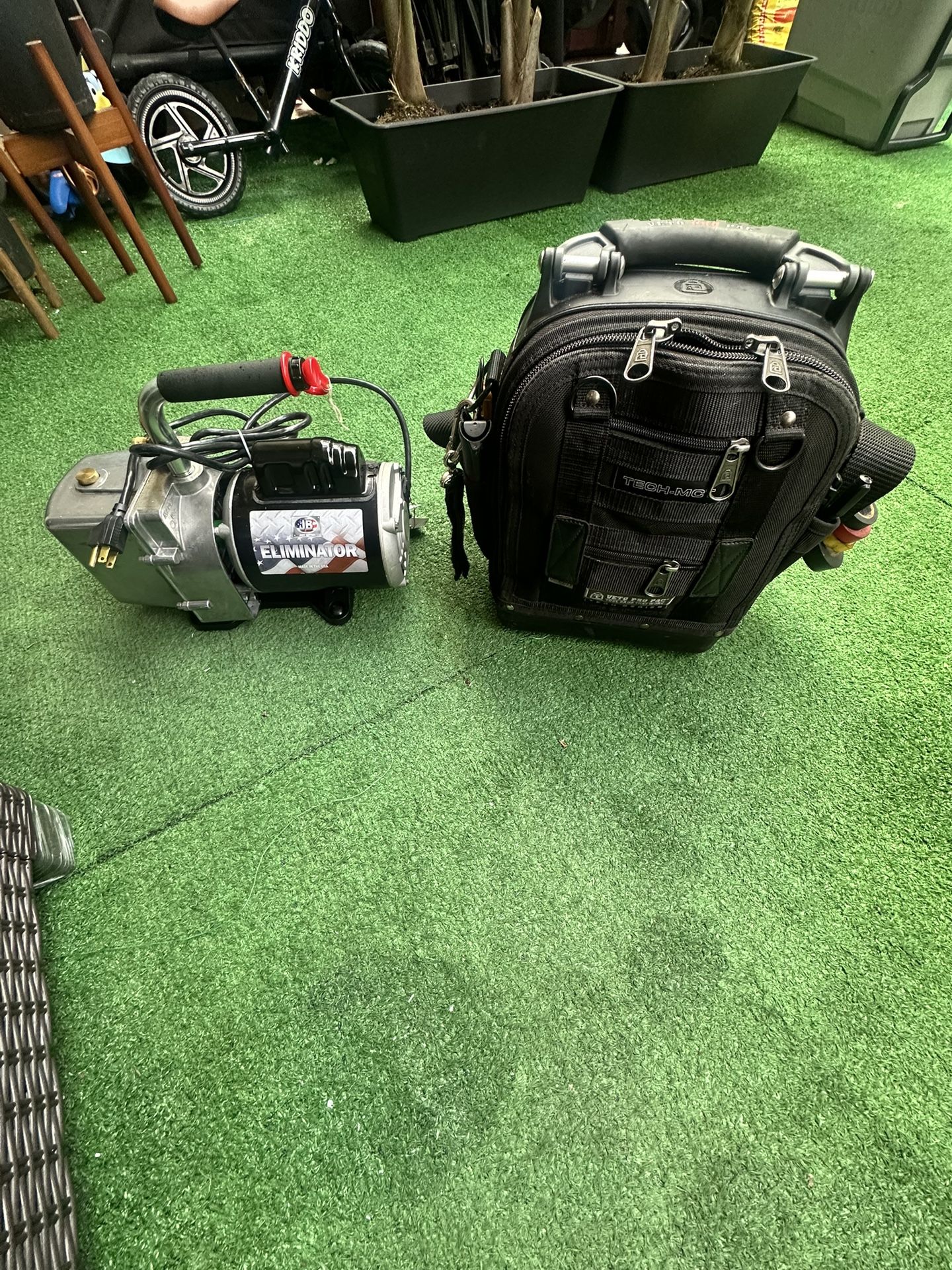 HVAC (Blackout Veto MCT Bag ) JB Eliminator 6cfm Vacuum Pump.