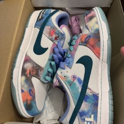 Nike SB dunk Low Futura Laboratories Bleached Aqua