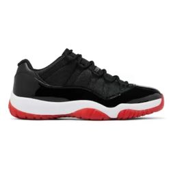  Air Jordan 11 Low “Legend Blue” Retro Sneakers – White & Carolina Blue Patent Leather Basketball Shoes (Size 10 Men’s) 