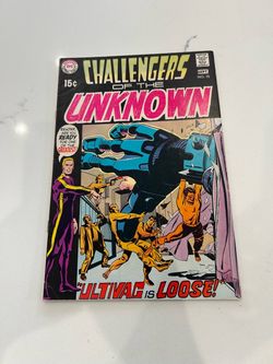 DC Comics Challengers of the Unknown #75 (1970 Bronze Age) Bob Haney, Jack Kirby FN