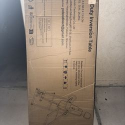 Gravity Heavy Duty Inversion Table (brand new in box)