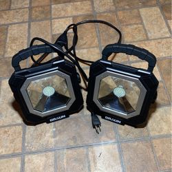 Braun duo LED lights ( connected ) 