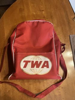 1960’s TWA Flight Bag