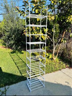10 Tier Shoes Clothing Rack Shelves Organizer Lightweight Size Length 17", Width 11", Height 80"  New condition