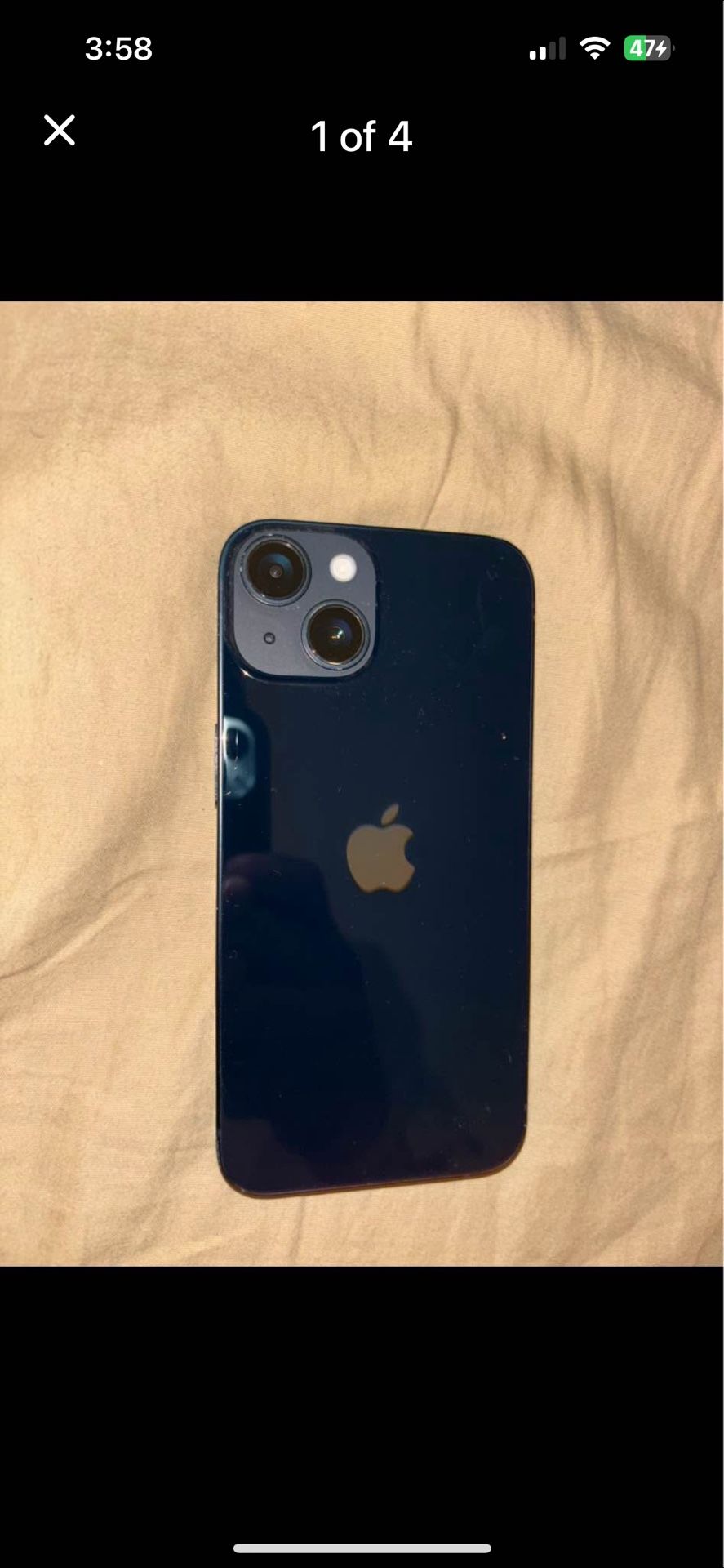 128 GB iPhone 14 (midnight)