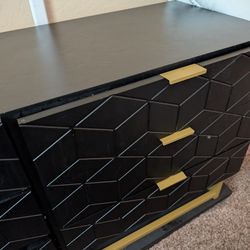 Dresser And Full Size Bed Frame And Adjustable Headboard