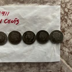 Antique Silver Coins From Canada 