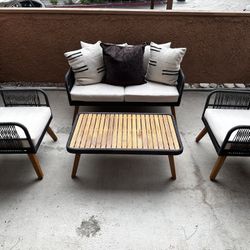 Outdoor Furniture 4 Piece Set 