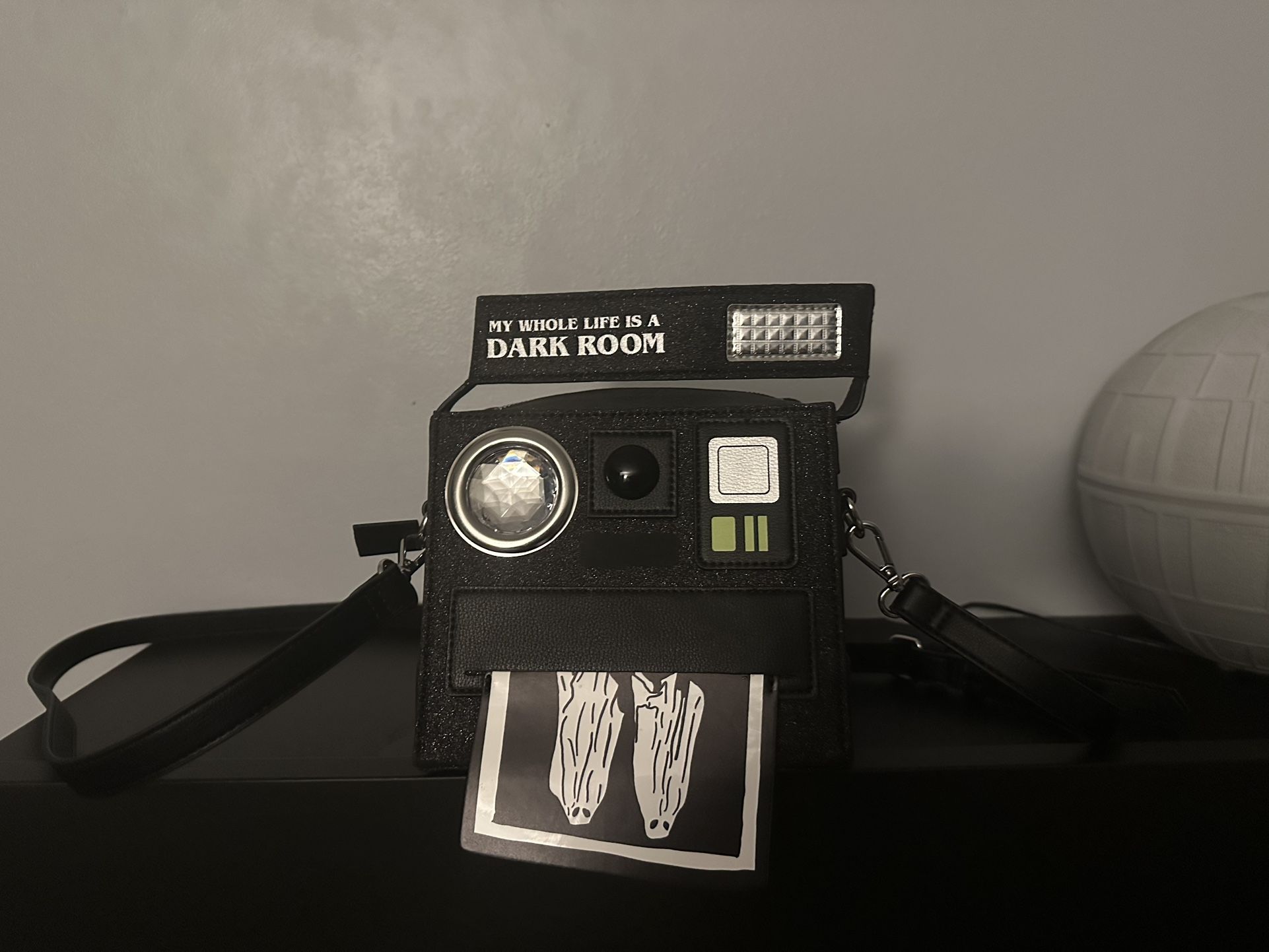 Beetlejuice Lydia camera purse