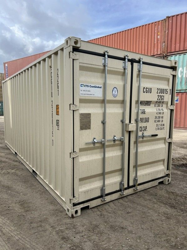 Steel Storage Shed 20ft Shipping Container Weatherproof