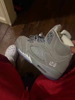jordan 5 grey wolf