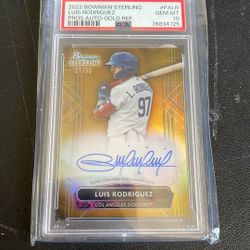 Luis Rodriguez /50 auto 
