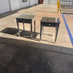 Mirrored Night Stands