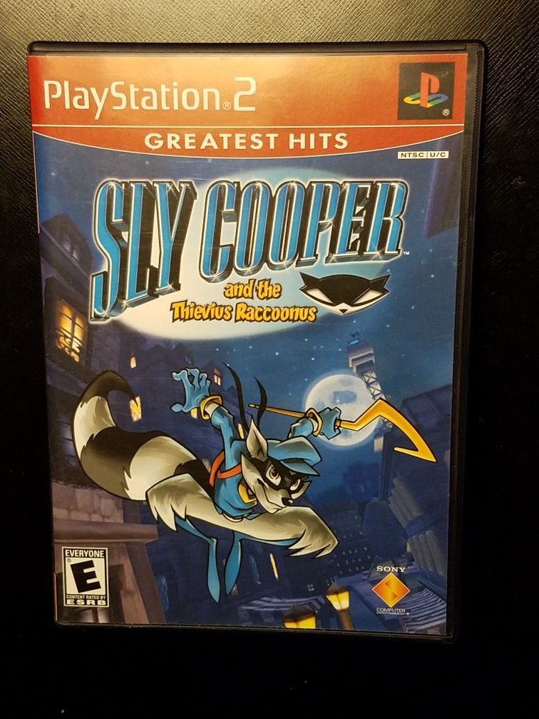 Sly Cooper and the Thievius Raccoonus - Sony Playstation 2 PS2