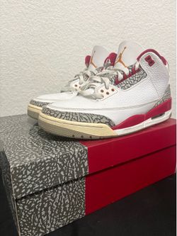 Jordan 3 Cardinal Red