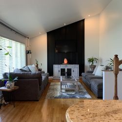 Art Van Deep Couches L Shape $450 4pc Configuration 