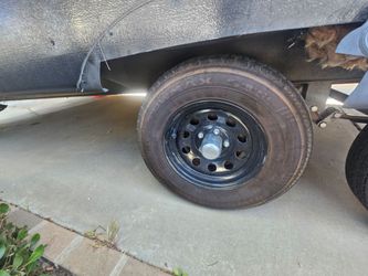Set of 4 14 inch wheels with 3 tires included