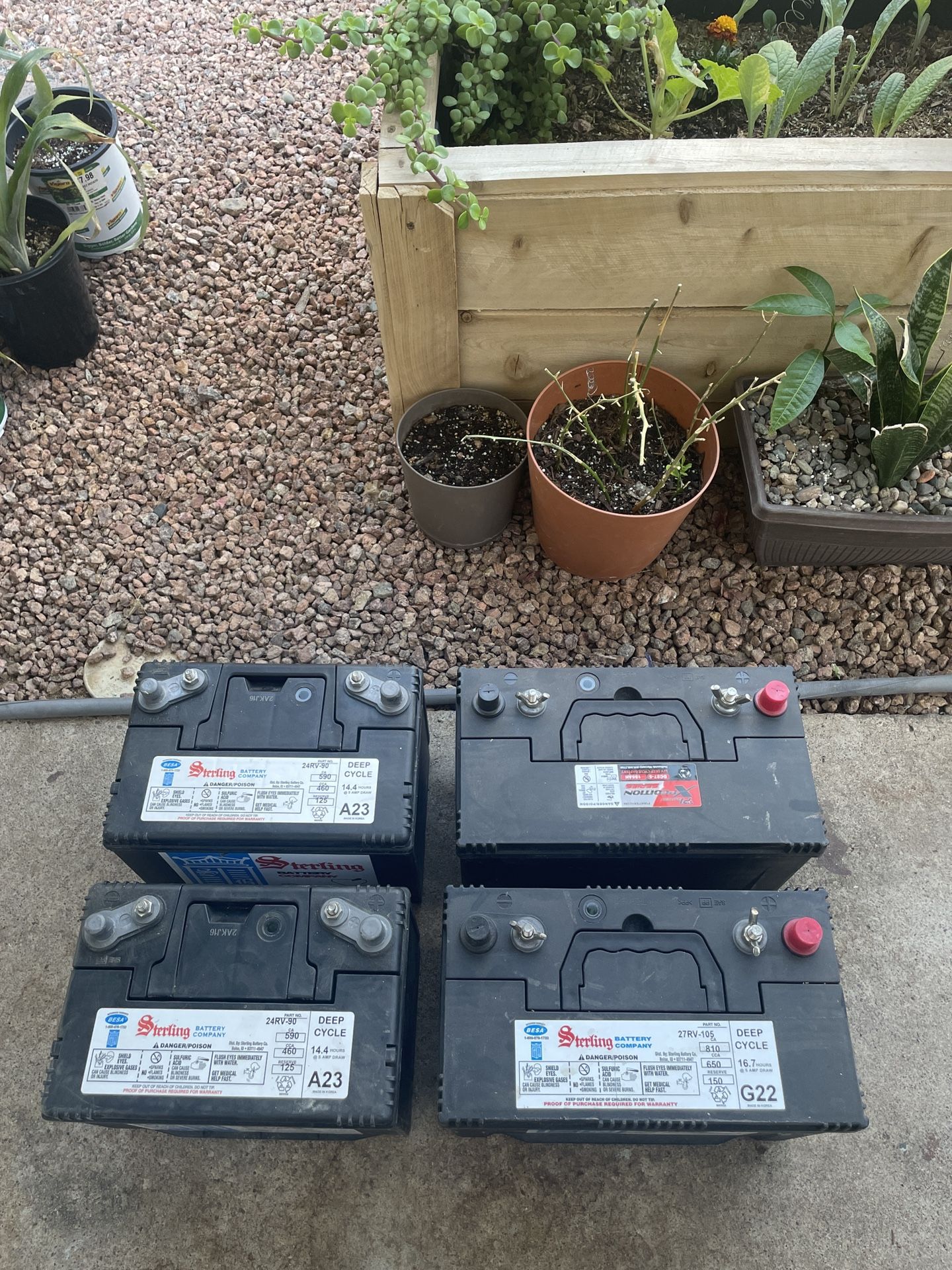 Deep Cycle Batteries Size 24-27