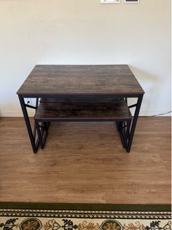 Dining table with Benches
