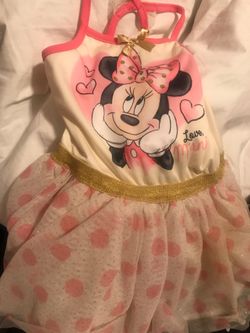 Very pretty Minnie size 3 tutu dress