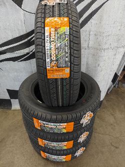 235/60r18 "Brand New" Cosmo Road Hunter All Season Tires (60,000 mile warranty)