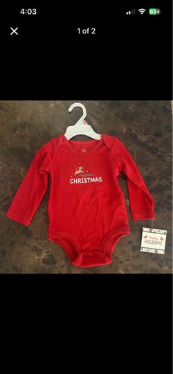 My First Christmas Baby Onesie