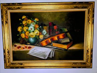 Violin Painting